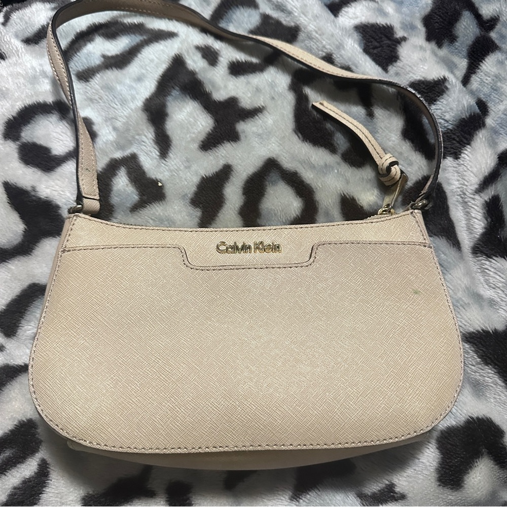 Calvin Klein Beige Shoulder Bag